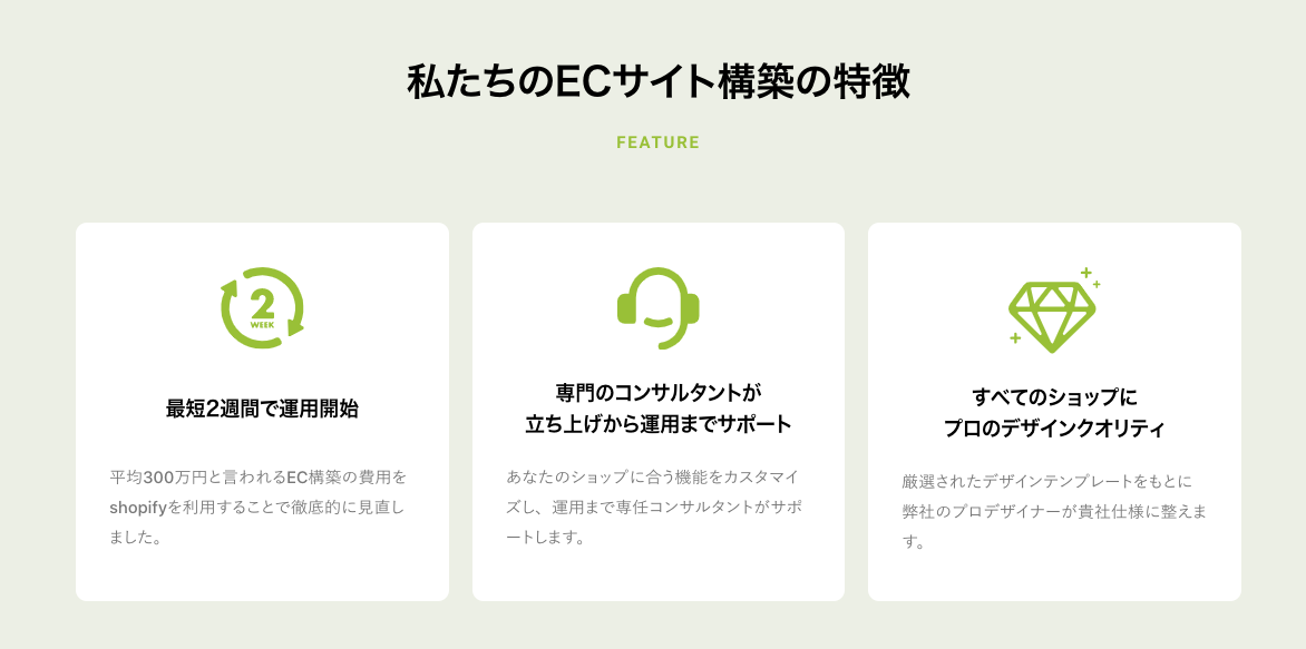 ANVIEはShopifyの公式開発パートナーです。